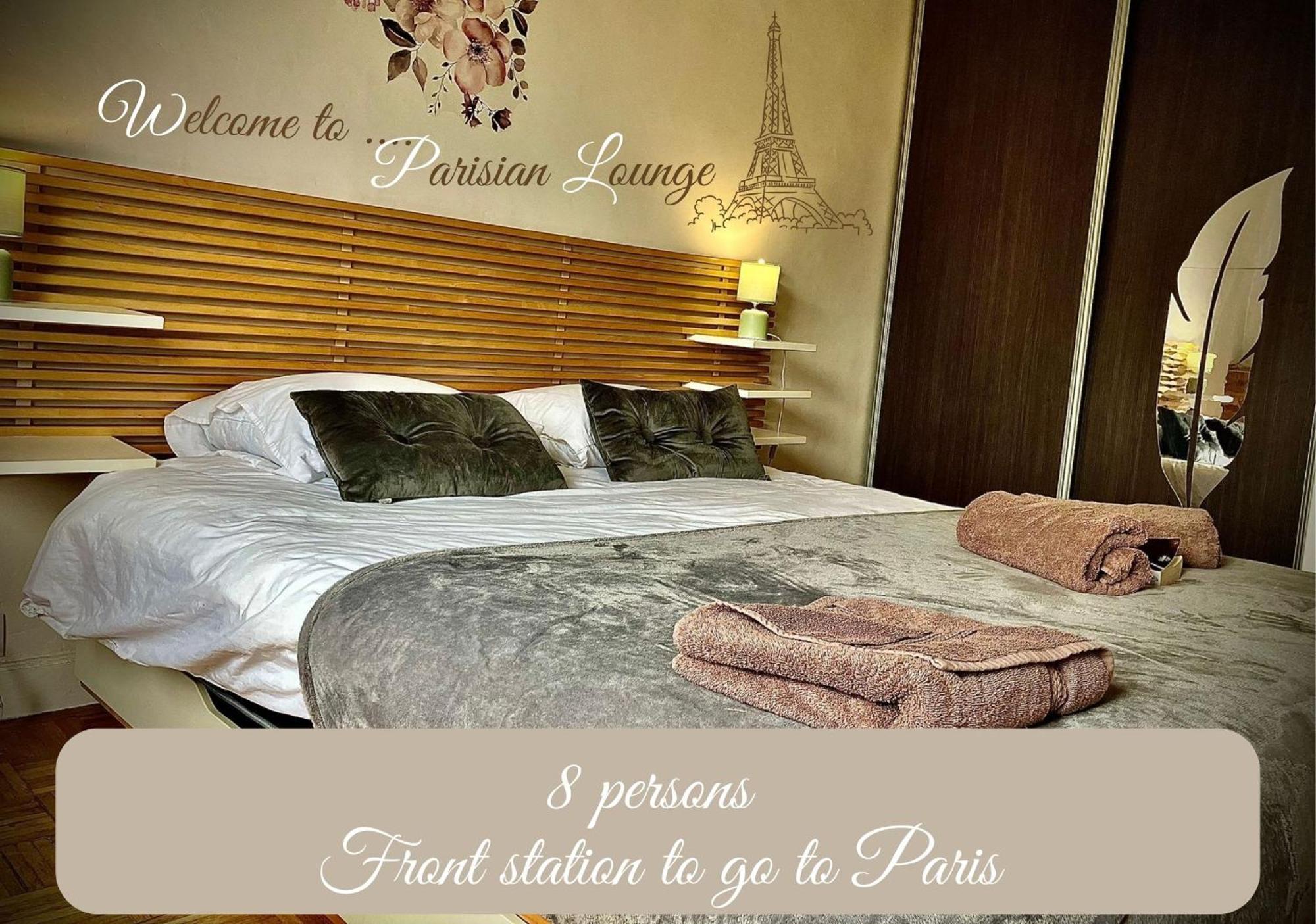 Apartmán Parisian Lounge 8 Pers Front Station Villemomble Exteriér fotografie